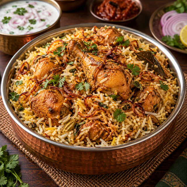 Chicken Pulav.