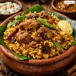 Thalapakattu Goat Biryani
