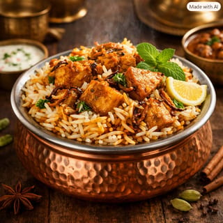 Jackfruit Dum Biryani