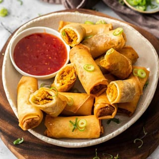 Vegetable Spring Rolls (4)