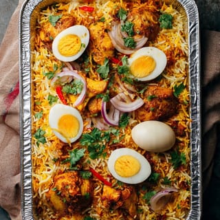 Party Tray - Bezawada Boneless Chicken Biryani