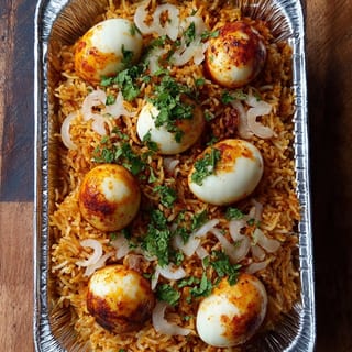Party Tray - Aura Egg Biryani