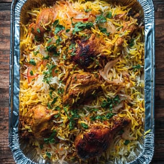 Party Tray - Hyderabadi Dum Biryani (Chicken)